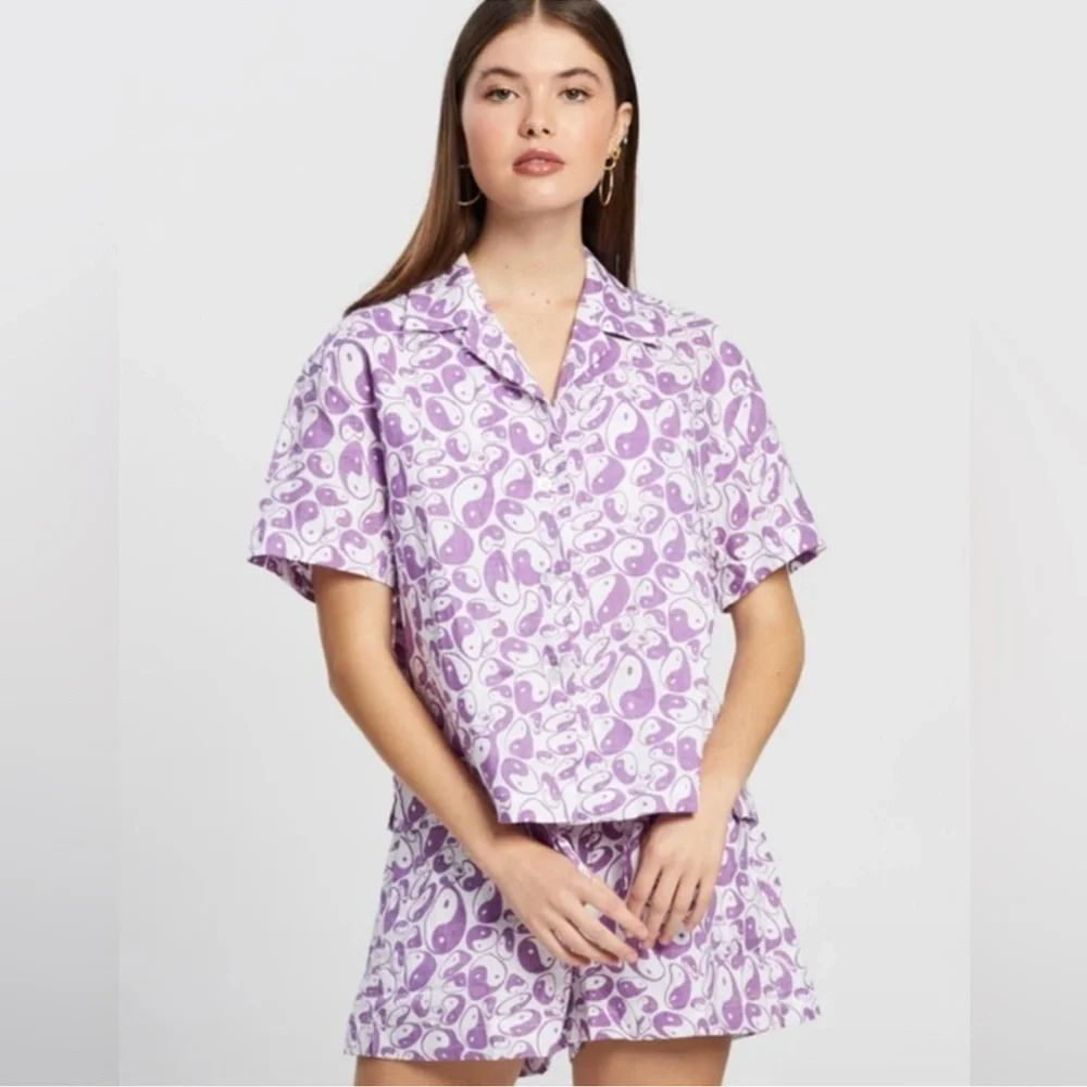 RARE Holiday The Label By Emma Mulholland | Pyjama Shorts Set | Medium